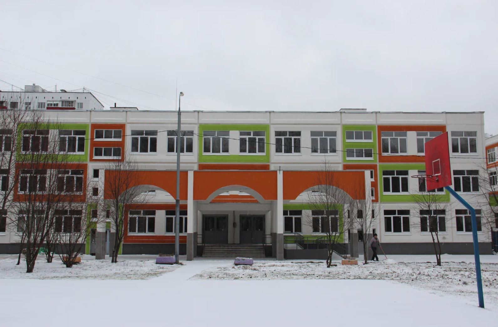 город Москва, Новосибирская улица, дом 3А — ГБОУ Школа № 1516