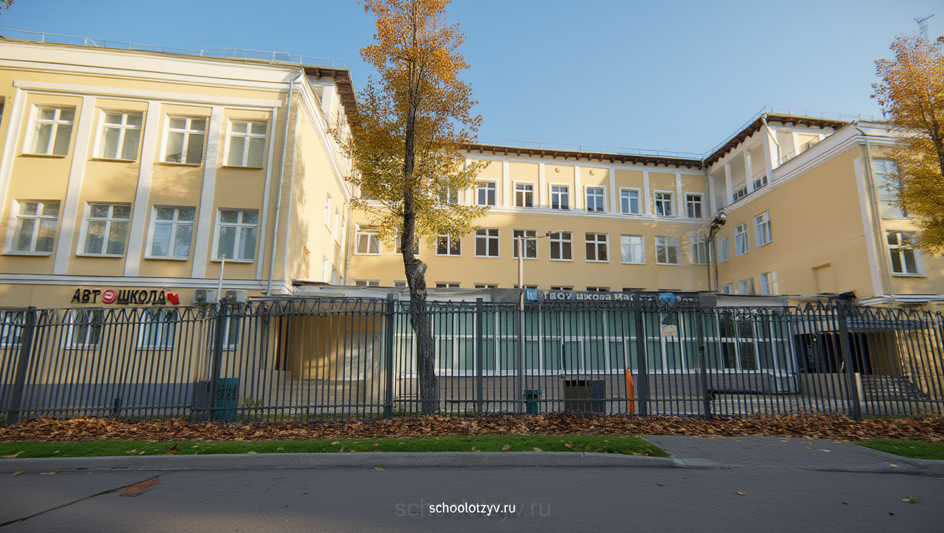 Школьное здание Новосущёвская улица, дом 20 — ГБОУ Школа Марьина Роща